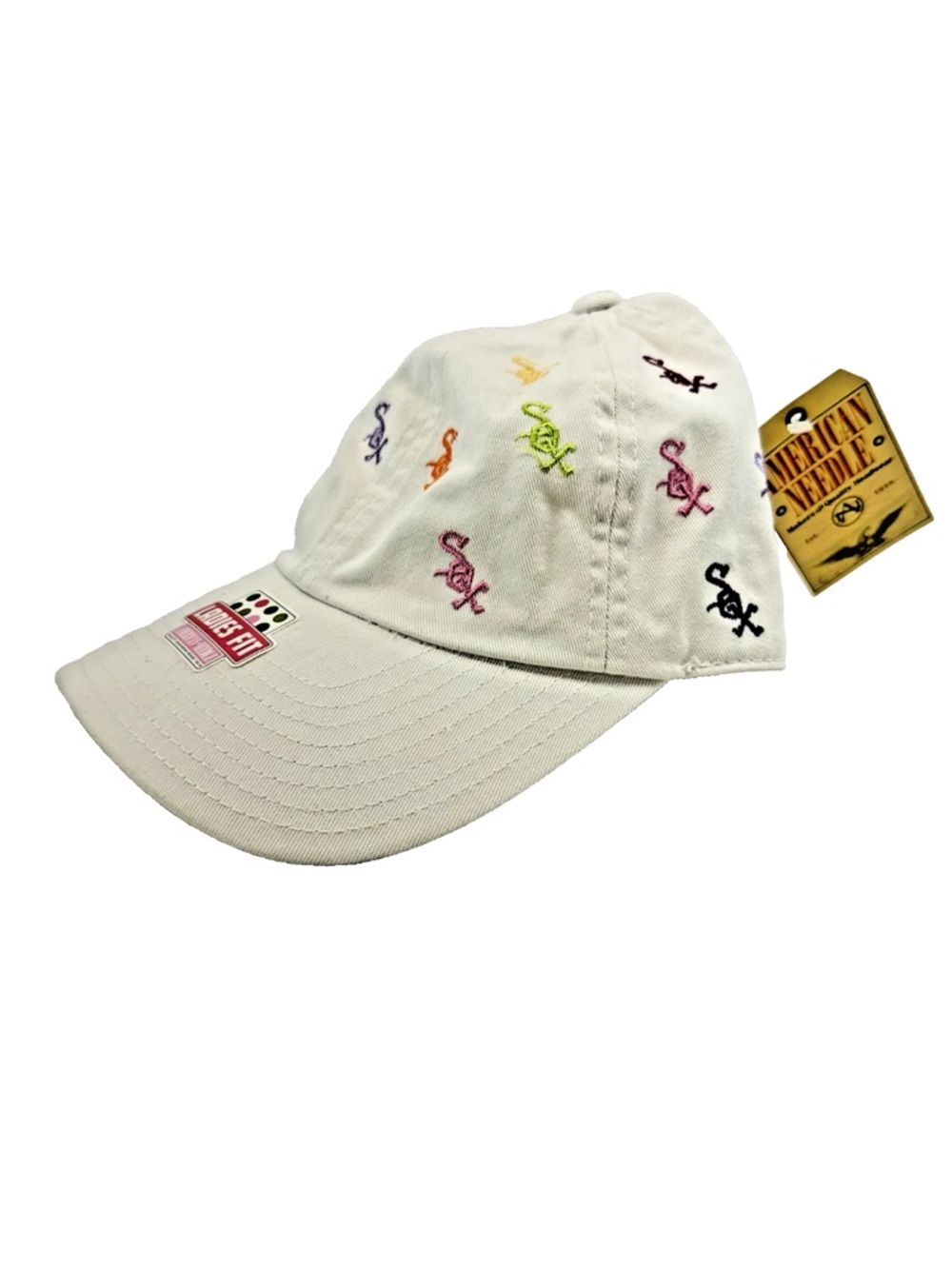 American Needle Chicago White Sox Hat Ladies Fit Cooperstown Collection WhiteNWT